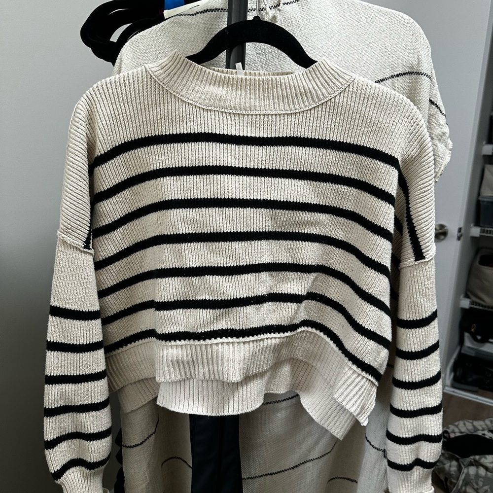 Free People striped sweater